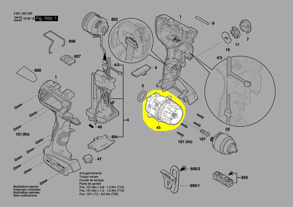 Boîte de transmission 2 vitesses réf. 2 609 199 916 Bosch